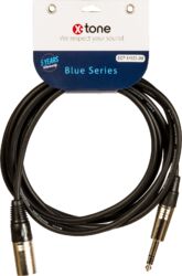 X1023 Jack M Stéréo / XLR M - 3m