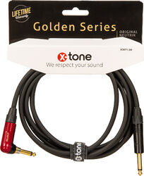 X3071-3 Instrument Cable Right/Angled 3m Golden Series