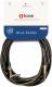 X1058-6M - Jack(M) 6,35 mono angled / Jack(M) 6,35 mono