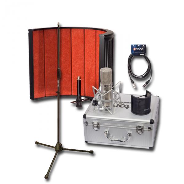 Mikrofon set mit ständer X-tone Kashmir Pack Studio
