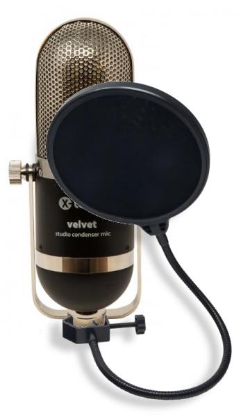 Mikrofon set mit ständer X-tone Velvet + XM 5200 Filtre Anti Pop