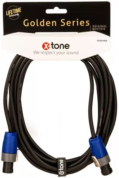 Kabel X-tone X3054-HP6M Speaker Cable Speakon 6m Golden Series