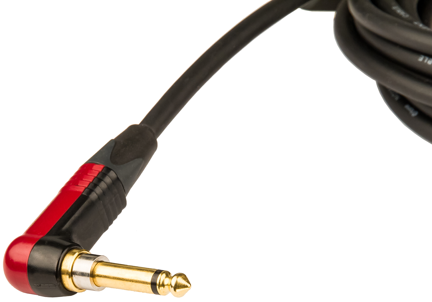 X-tone X3071-6m Instrument Cable Golden Neutrik Silent Droit/coude 6m - Kabel - Variation 2