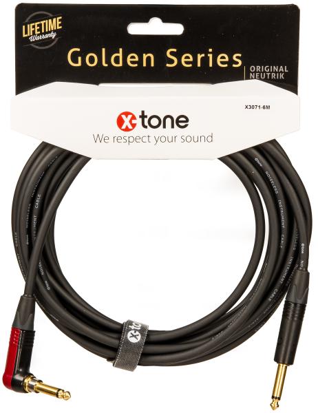 Kabel X-tone X3071-6M Instrument Cable Right/Angled 6m