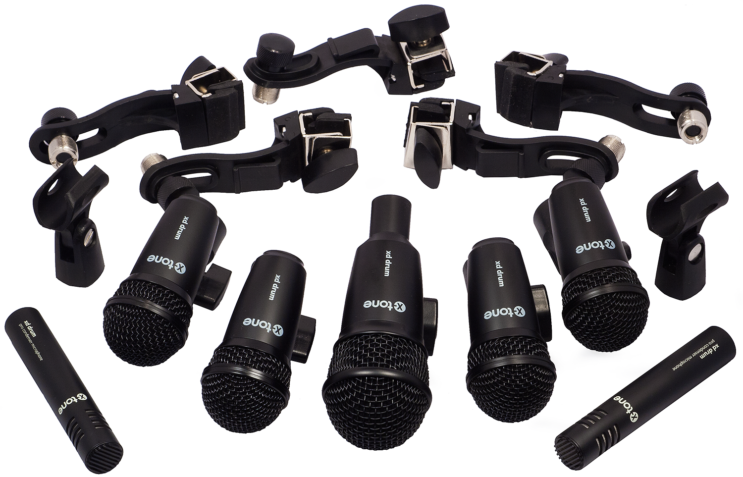 X-tone Xd-drum - Kabelgebundenes Mikrofon Set - Variation 1