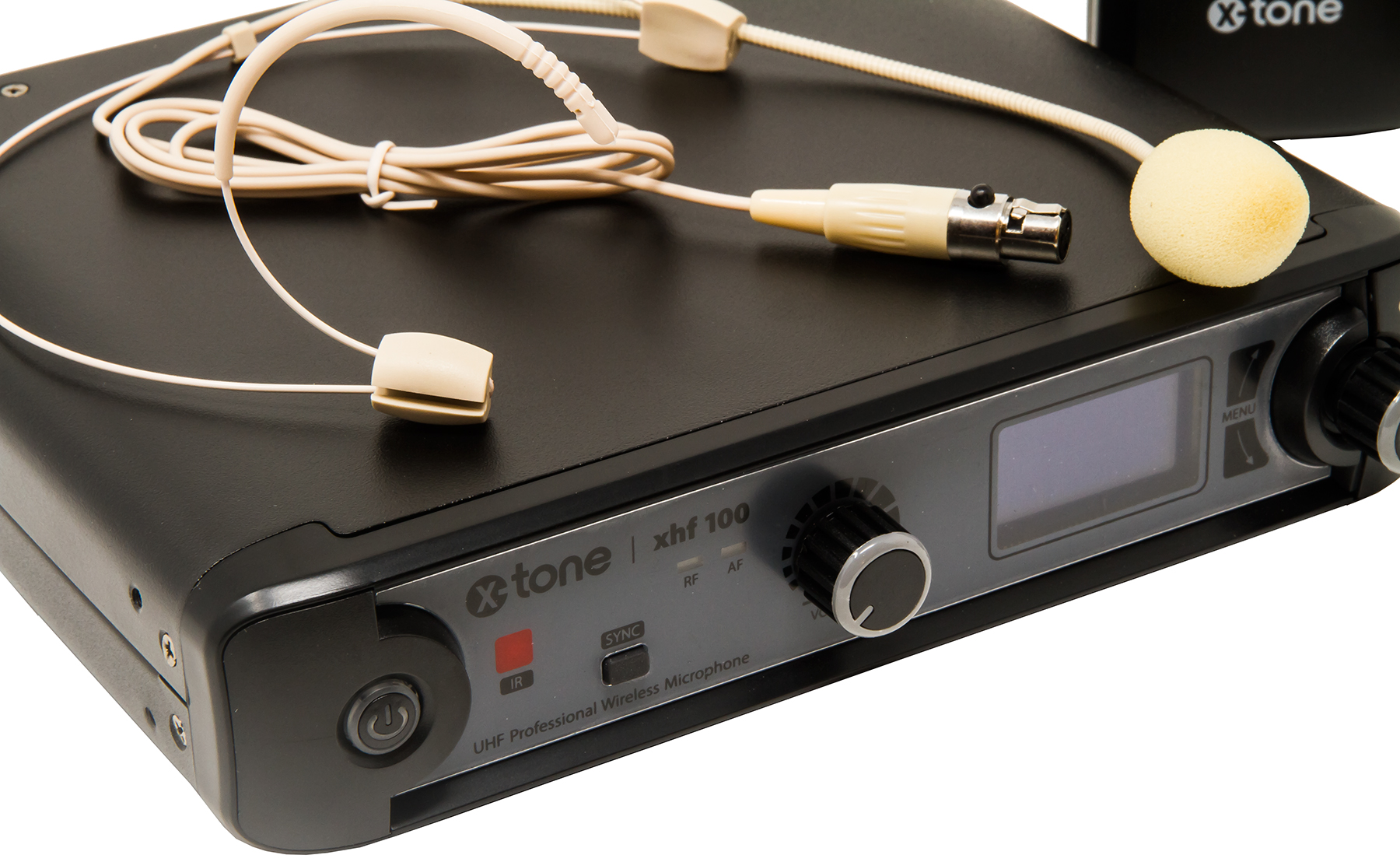 X-tone Xhf100h Systeme Hf Serre Tete Frequence Fixe - Wireless Headset-Mikrofon - Variation 1