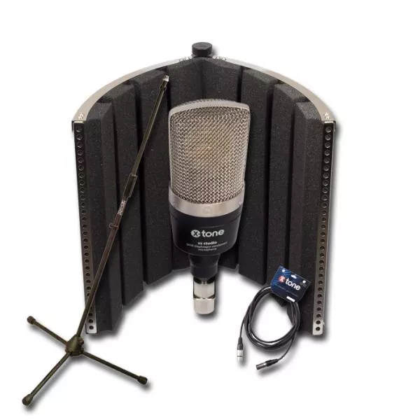Mikrofon set mit ständer X-tone Pack Micro XS Studio