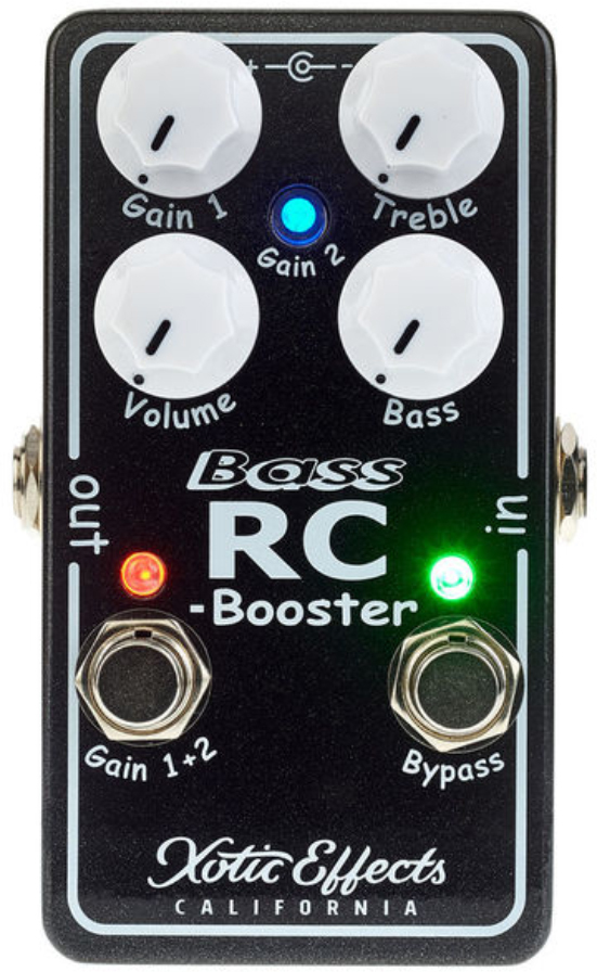 Xotic Bass Rc Booster V2 - Kompressor/Sustain/Noise gate Effektpedal - Main picture