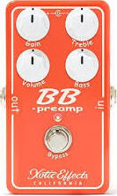Xotic Bb Preamp Pour Guitare - Overdrive/Distortion/Fuzz Effektpedal - Main picture