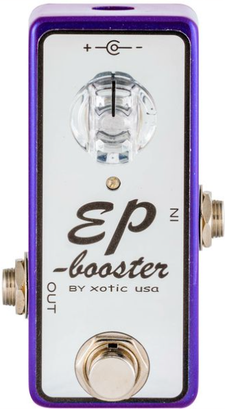 Xotic Ep Booster 15th Ann. Ltd Metallic Purple - Volume/Booster/Expression Effektpedal - Main picture