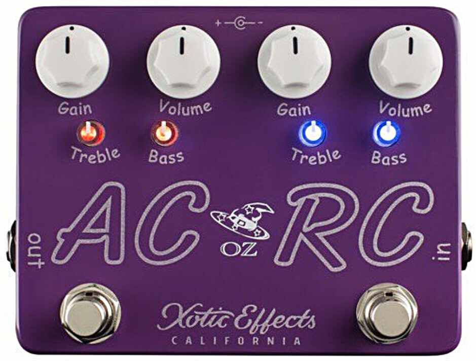 Xotic Oz Noy Ac/rc-oz Ltd Boost/overdrive - Overdrive/Distortion/Fuzz Effektpedal - Main picture