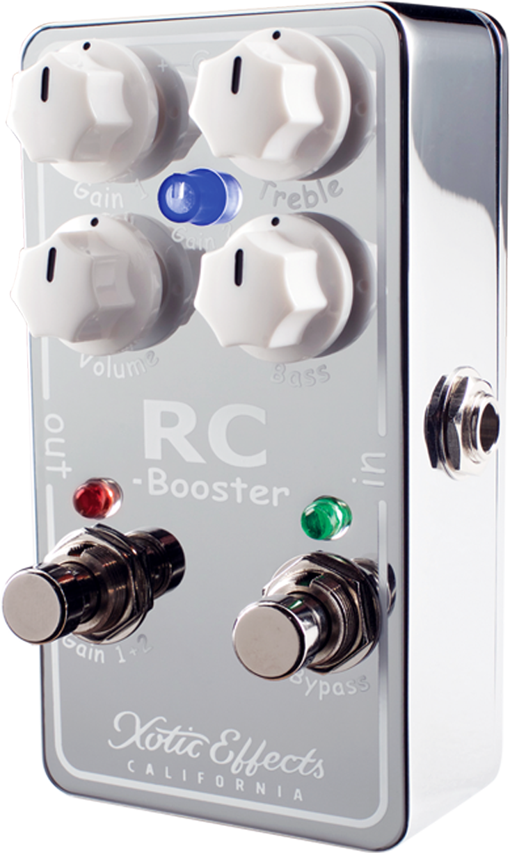 Xotic Rc-booster V2 Pour Guitare - Volume/Booster/Expression Effektpedal - Main picture