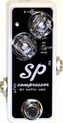 Kompressor/sustain/noise gate effektpedal Xotic SP Compressor