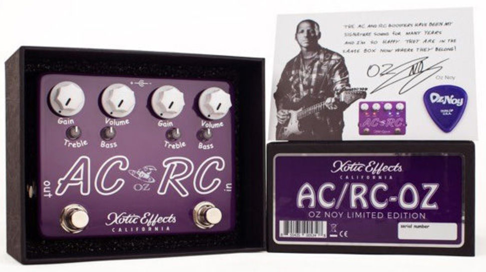 Xotic Oz Noy Ac/rc-oz Ltd Boost/overdrive - Overdrive/Distortion/Fuzz Effektpedal - Variation 2