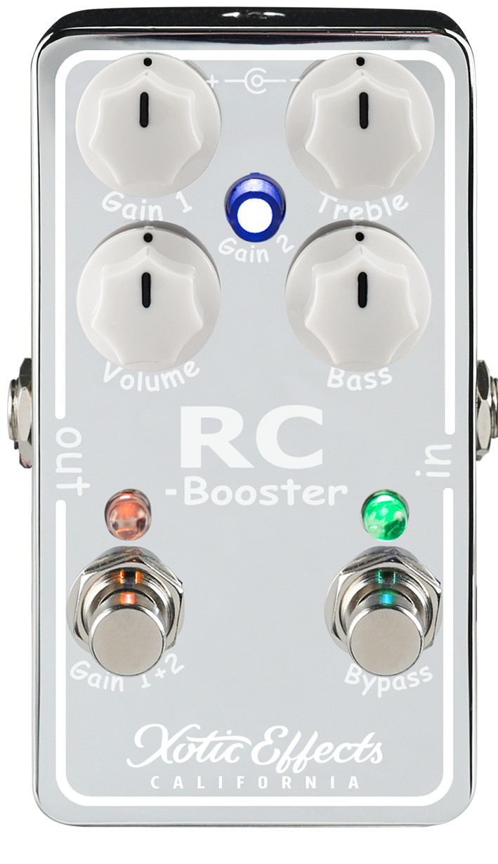 Xotic Rc-booster V2 Pour Guitare - Volume/Booster/Expression Effektpedal - Variation 1