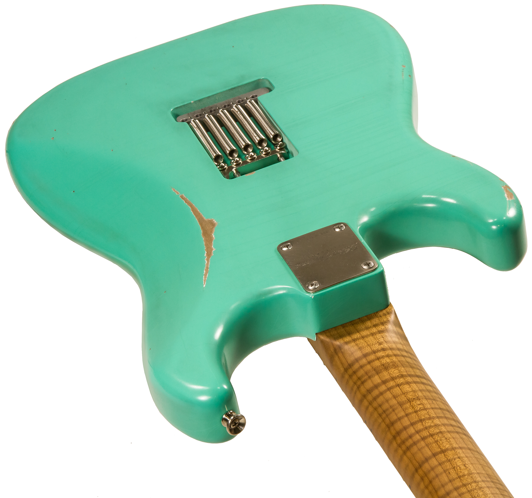 Xotic Xsc-1 Alder California Classic 3s Mn - Medium Aging Seafoam Green - E-Gitarre in Str-Form - Variation 2