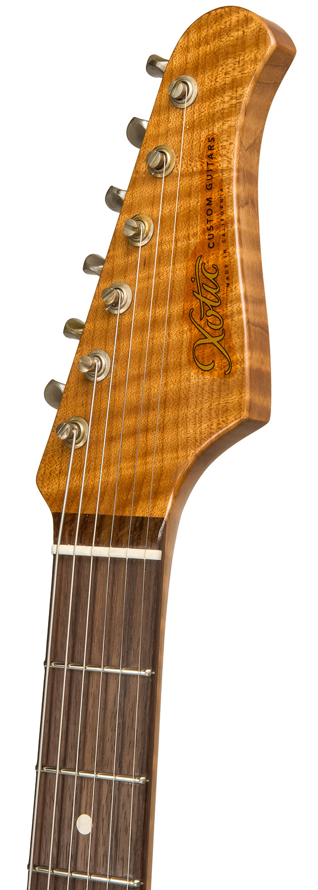 Xotic Xsc-2 Alder California Class Hss Rw #1628 - Heavy Aging Lake Placid Blue - E-Gitarre in Str-Form - Variation 4