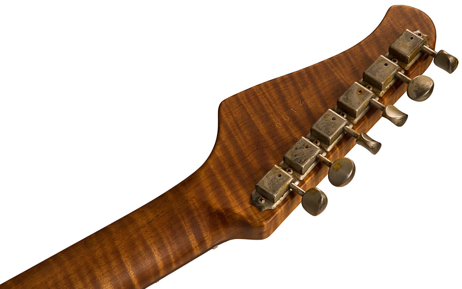Xotic Xsc-2 Alder California Class Hss Trem Mn #2100 - Super Heavy Aging Black - E-Gitarre in Str-Form - Variation 5