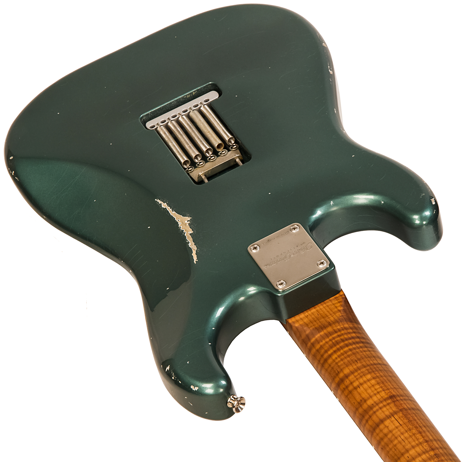 Xotic Xsc-2 Ash Calif. Class Hss Trem Rw #2094 - Medium Aging Sherwood Green - E-Gitarre in Str-Form - Variation 2