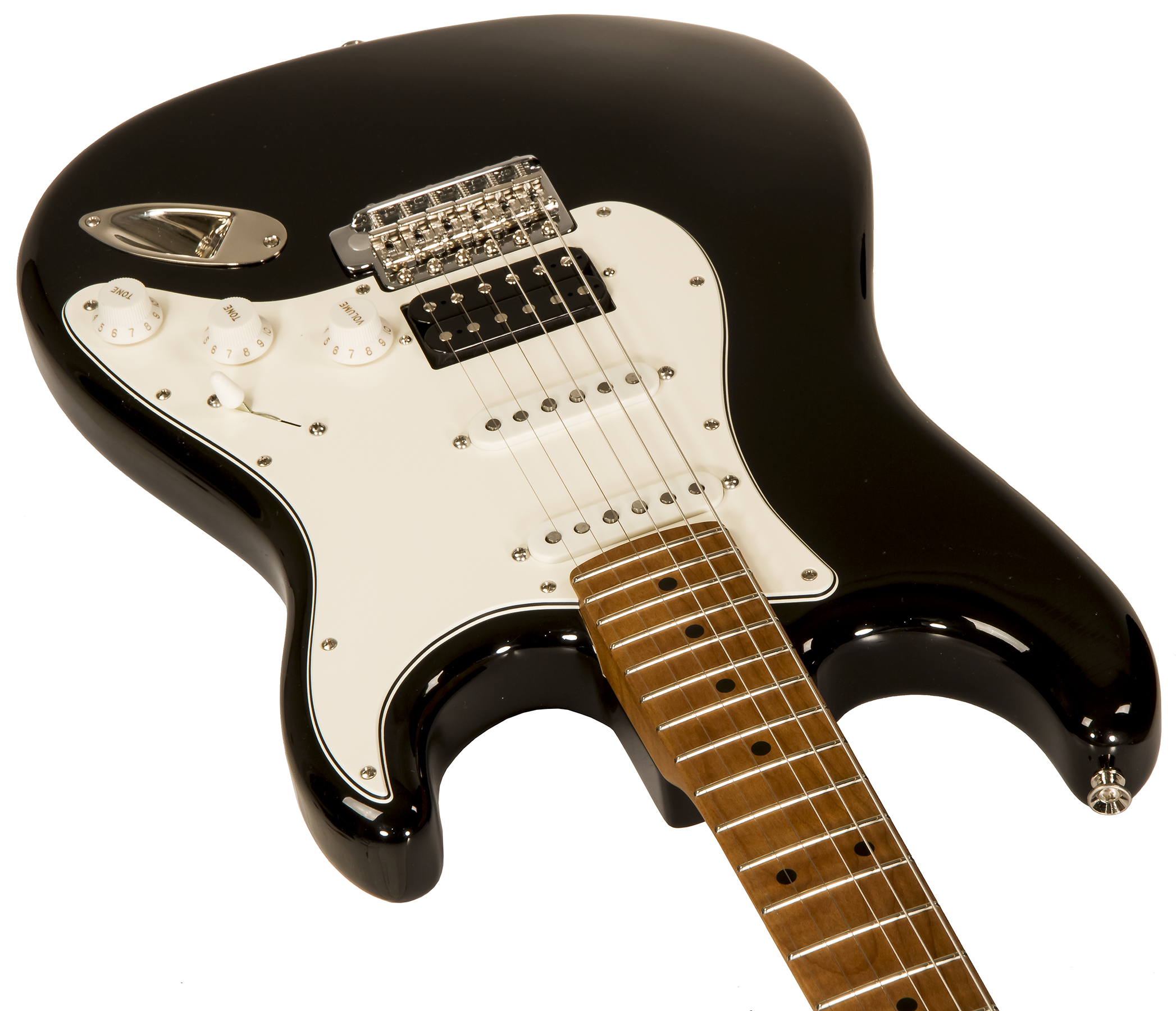 Xotic Xscpro-2 California Class Hss Mn #2113 - Light Aging Black - E-Gitarre in Str-Form - Variation 1