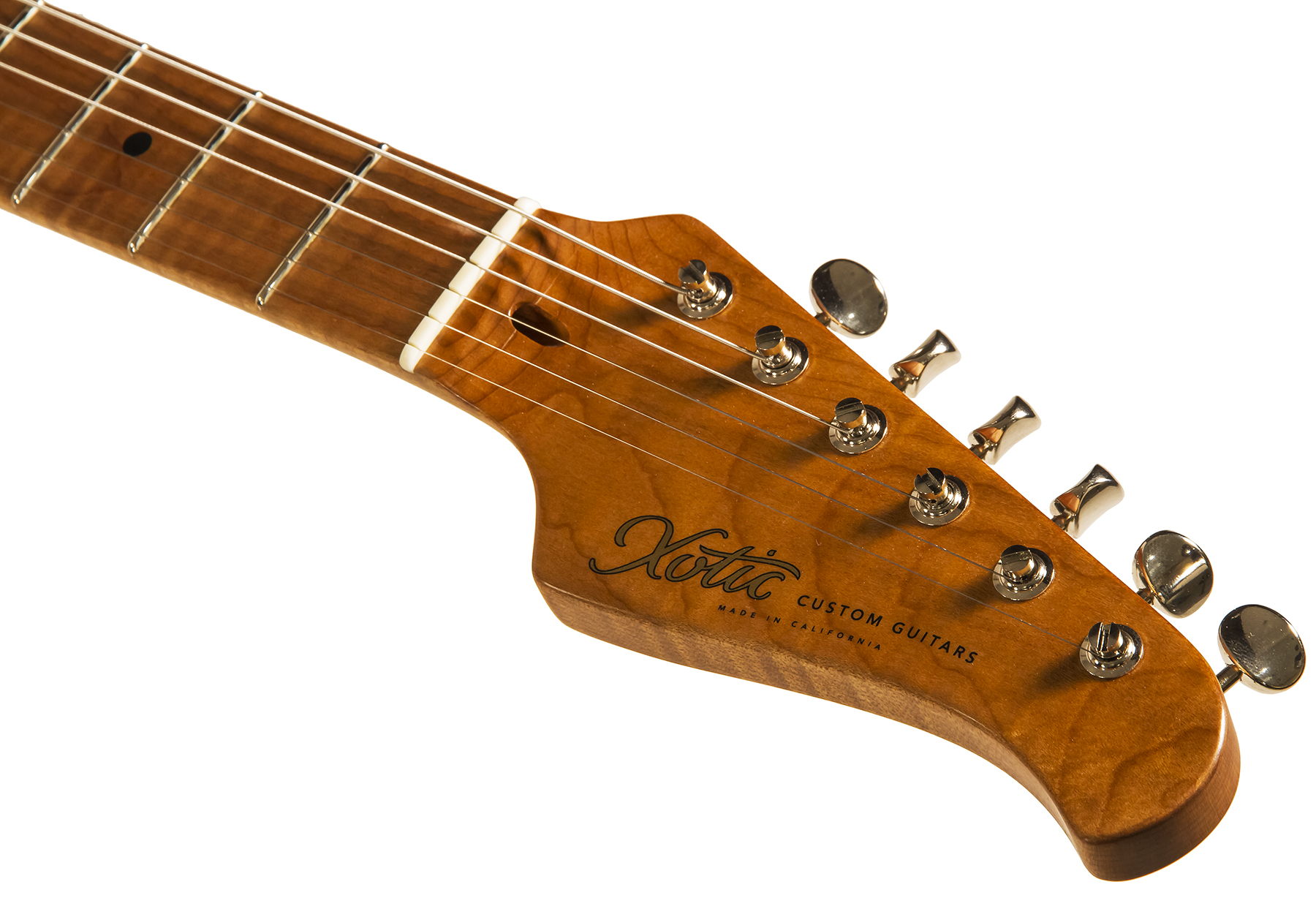 Xotic Xscpro-2 California Class Hss Mn #2113 - Light Aging Black - E-Gitarre in Str-Form - Variation 5