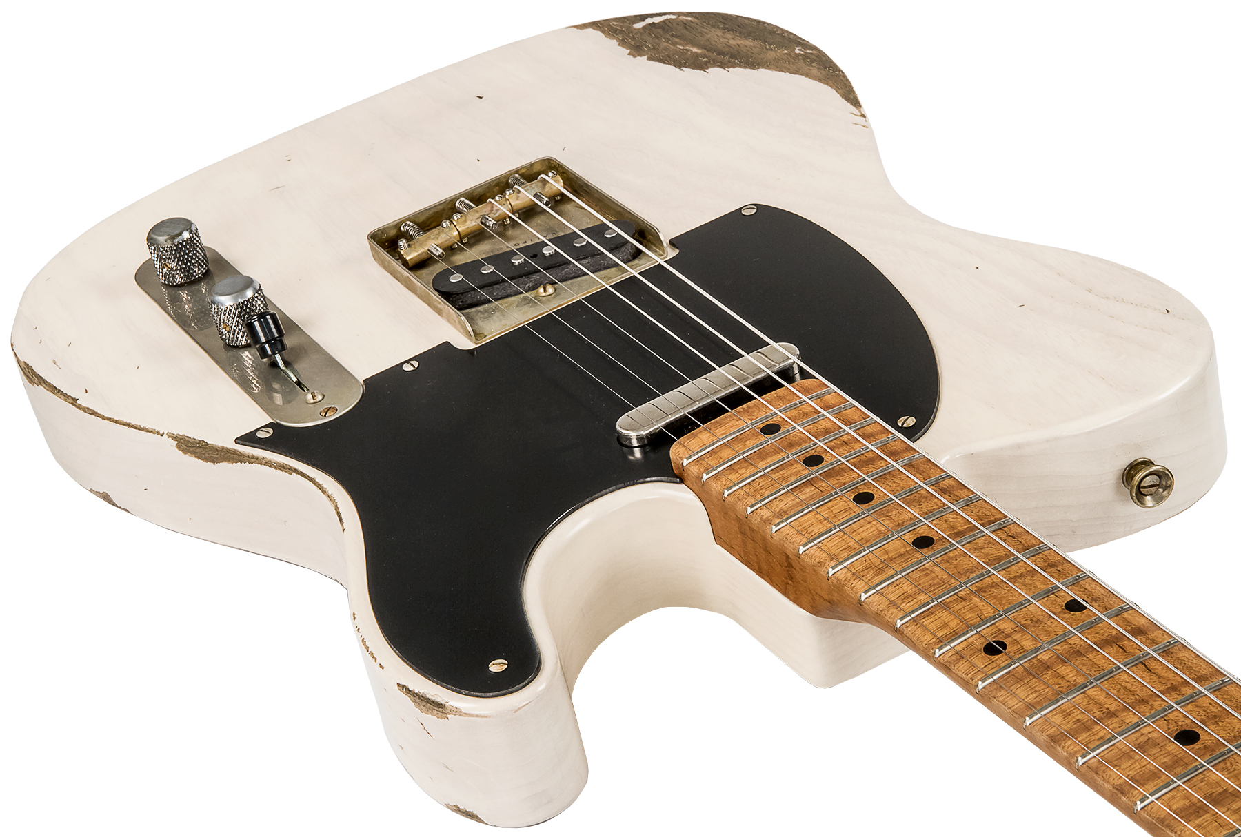 Xotic Xtc-1 Ash California Class 2s Mn #1617 - Heavy Aging White Blonde - E-Gitarre in Str-Form - Variation 3