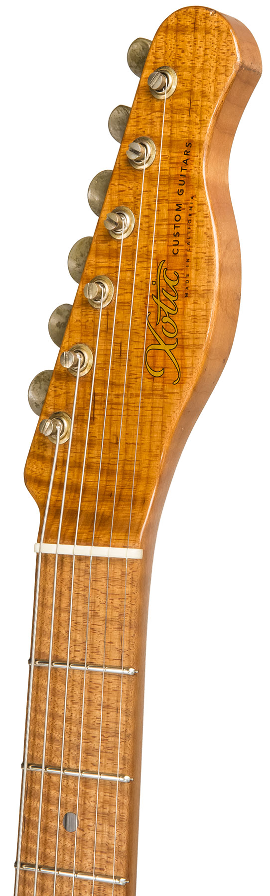 Xotic Xtc-1 Ash Master Grade California Class 2s Mn #1943 - Super Heavy Aging Butterscotch - E-Gitarre in Teleform - Variation 4