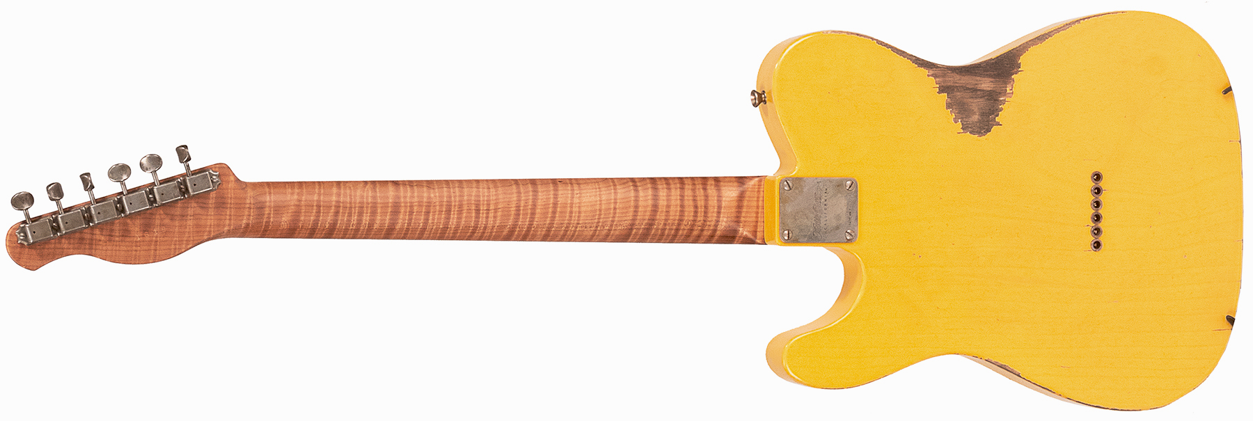 Xotic Xtc-1 Ash California Class 2s Mn #1619 - Heavy Aging Butterscotch - E-Gitarre in Teleform - Variation 1
