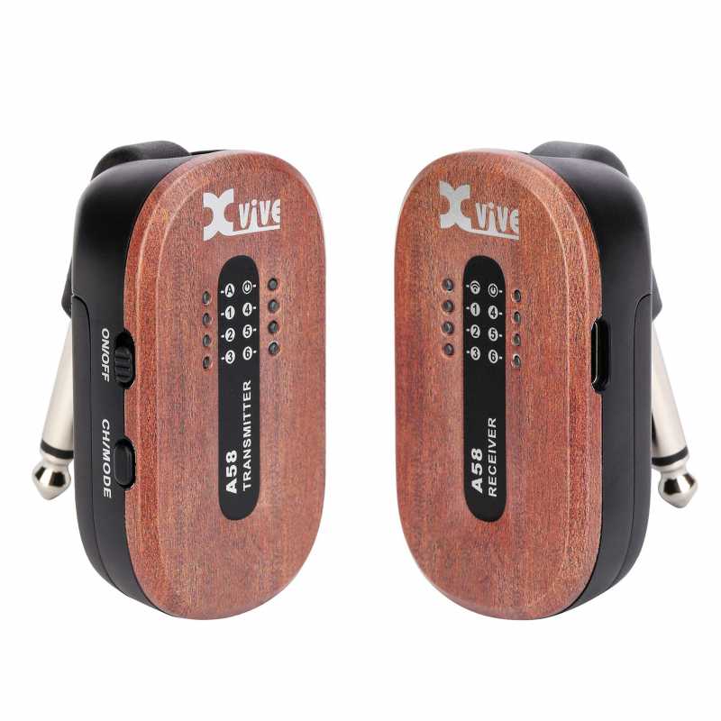 Xvive A58 Acajou - Wireless Instrumentenmikrofon - Variation 3