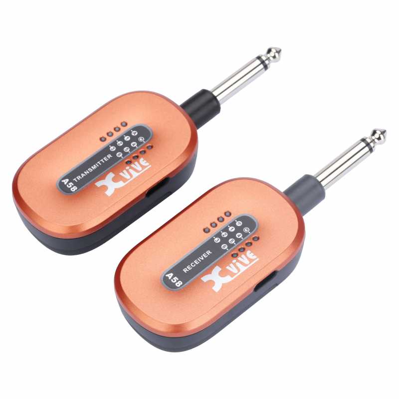 Xvive A58 Orange - Wireless Instrumentenmikrofon - Variation 5