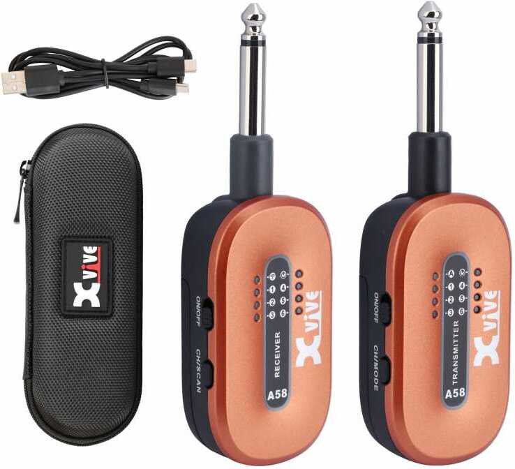 Xvive A58 Orange - Wireless Instrumentenmikrofon - Main picture