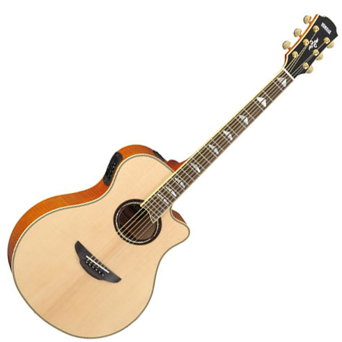 Yamaha Apx1000 Auditorium Cw Epicea Erable Rw - Natural - Elektroakustische Gitarre - Variation 4