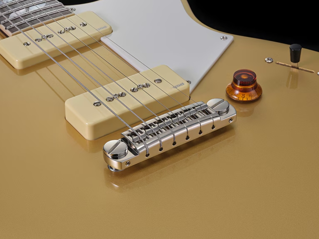 Yamaha Chris Buck Rs02cb Revstar Signature 2p90 Ht Rw - Honey Gold - Double Cut E-Gitarre - Variation 3