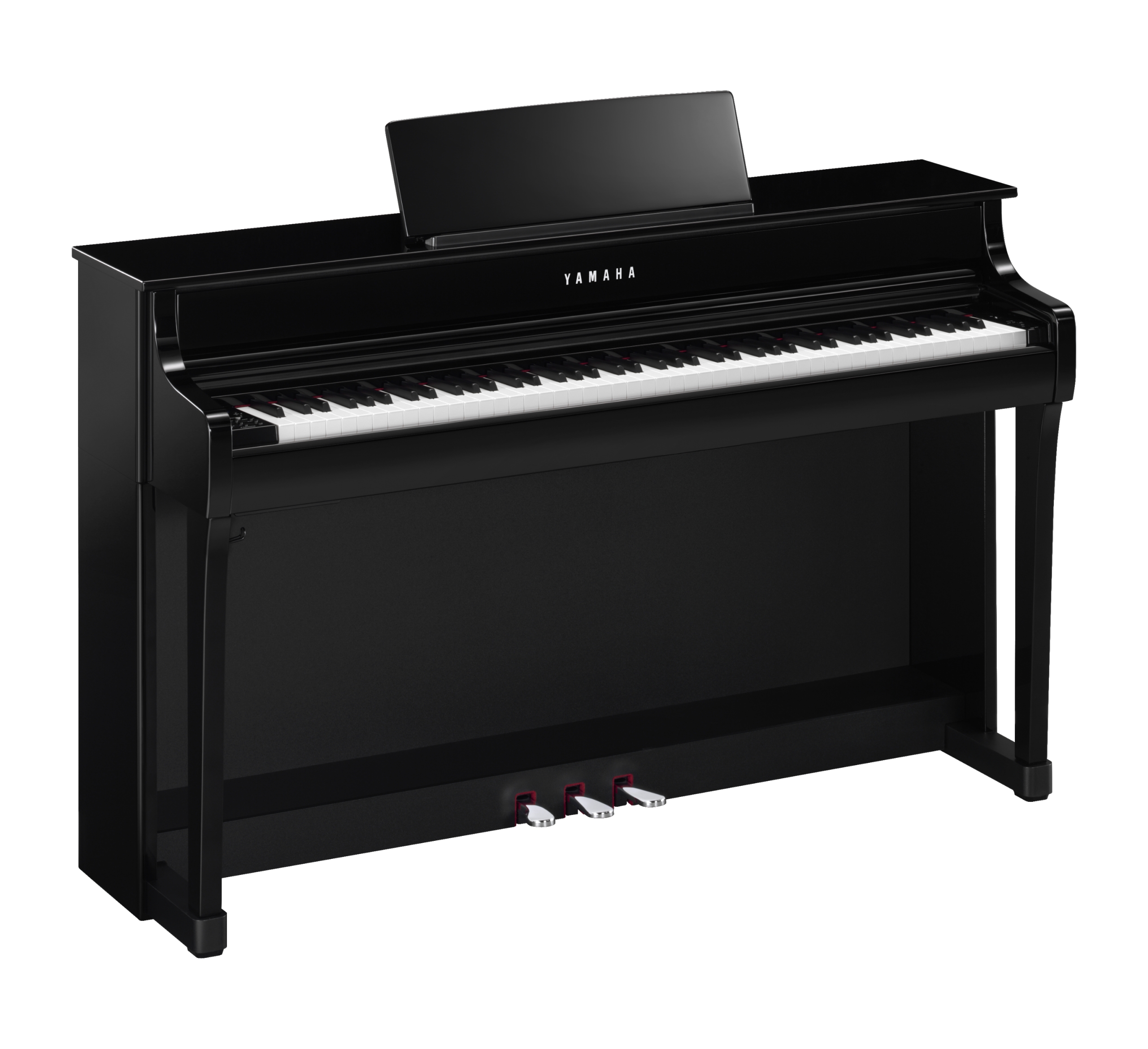 Yamaha Clp-835 - Polished Ebony - Digitalpiano mit Stand - Variation 1