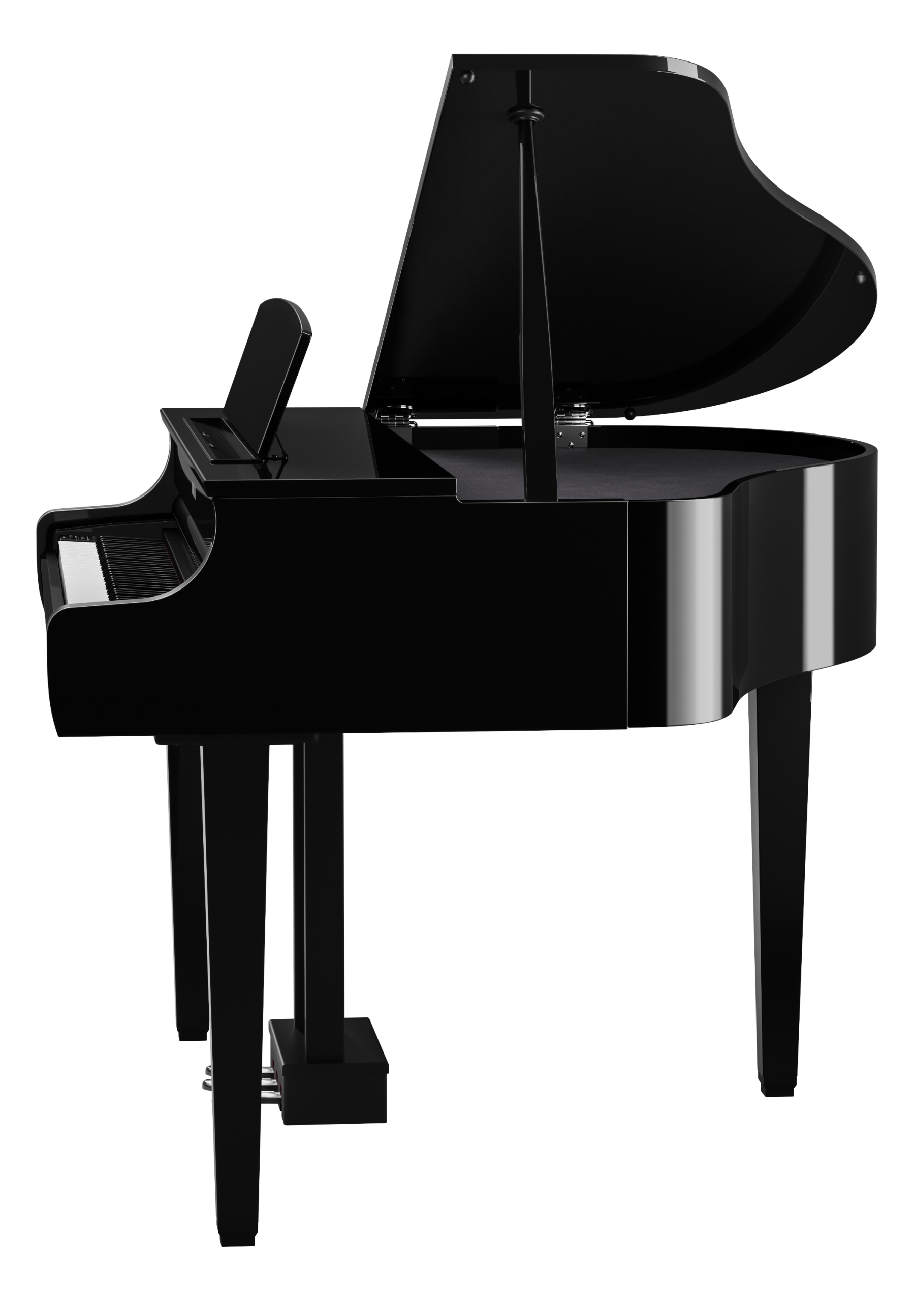 Yamaha Clp-865gp - Polished Ebony - Digitalpiano mit Stand - Variation 1