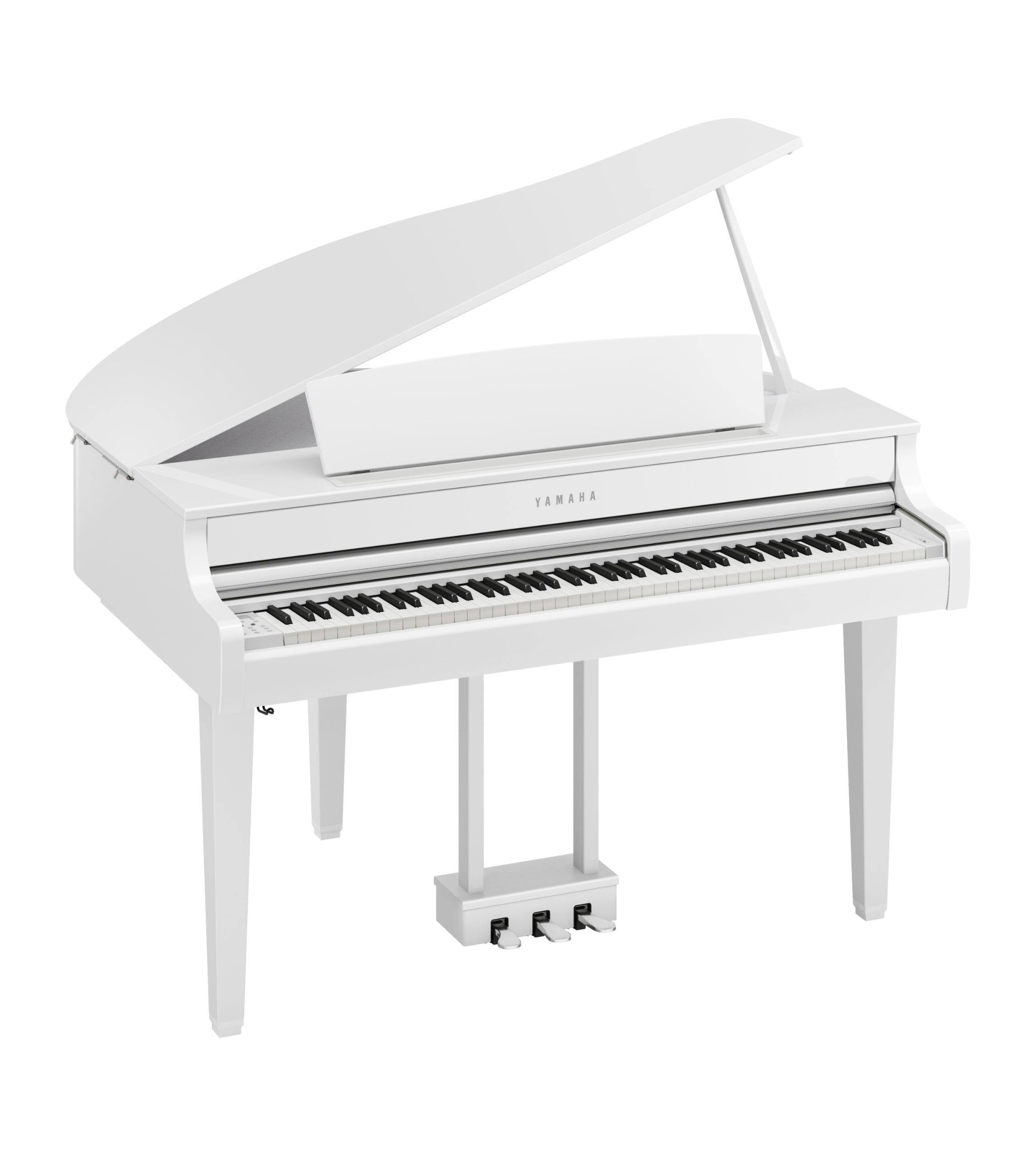 Yamaha Clp-865gp - Polished White - Digitalpiano mit Stand - Variation 1