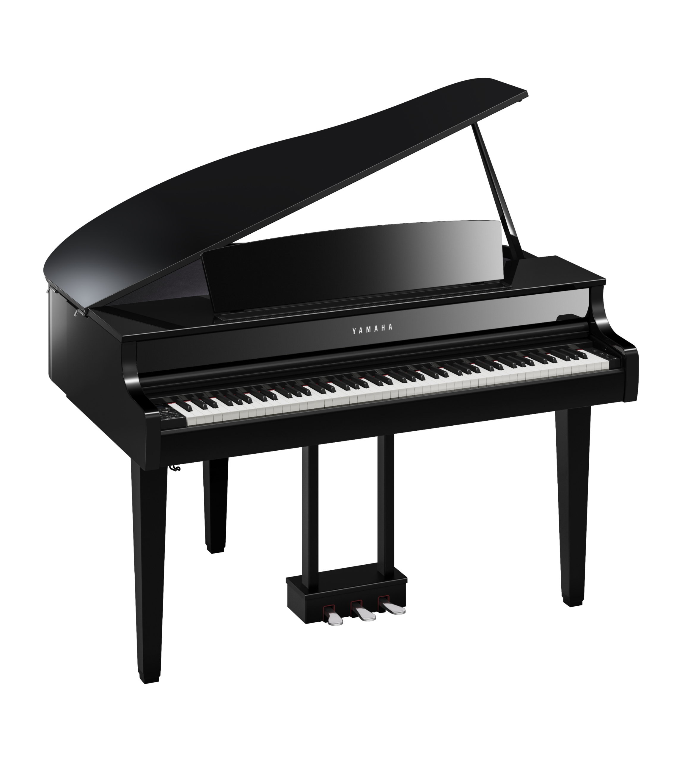 Yamaha Clp-865gp - Polished Ebony - Digitalpiano mit Stand - Variation 3