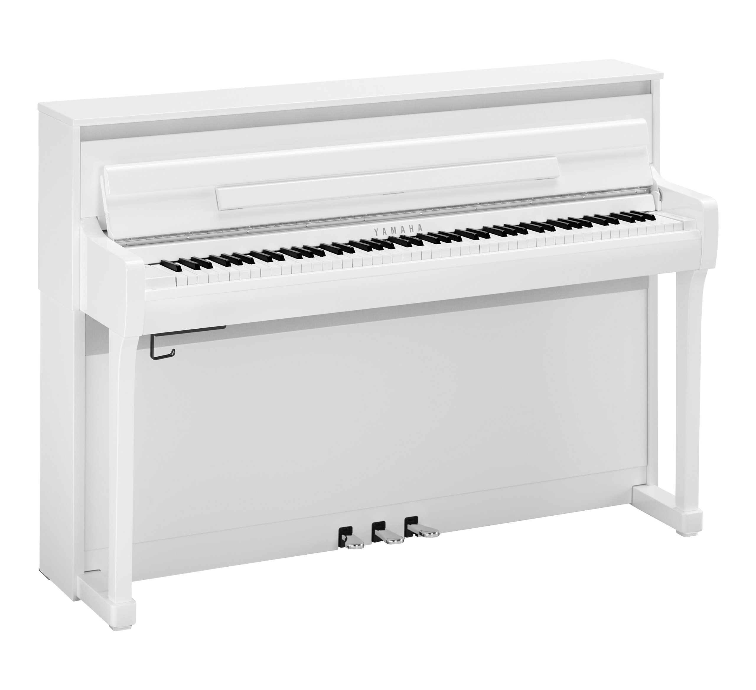 Yamaha Clp-885 - Polished White - Digitalpiano mit Stand - Variation 1