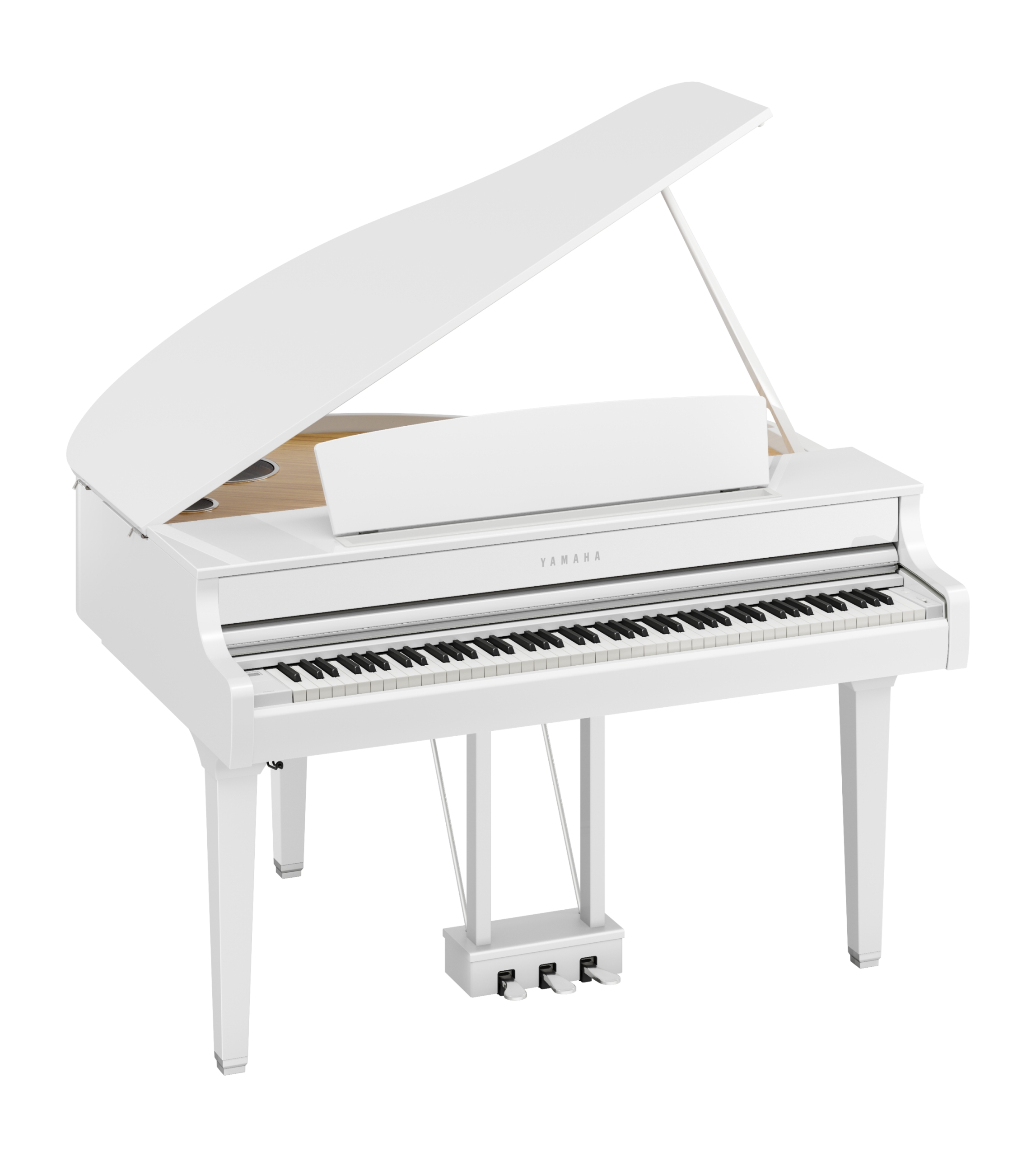 Yamaha Clp-895gp - Polished White - Digitalpiano mit Stand - Variation 1