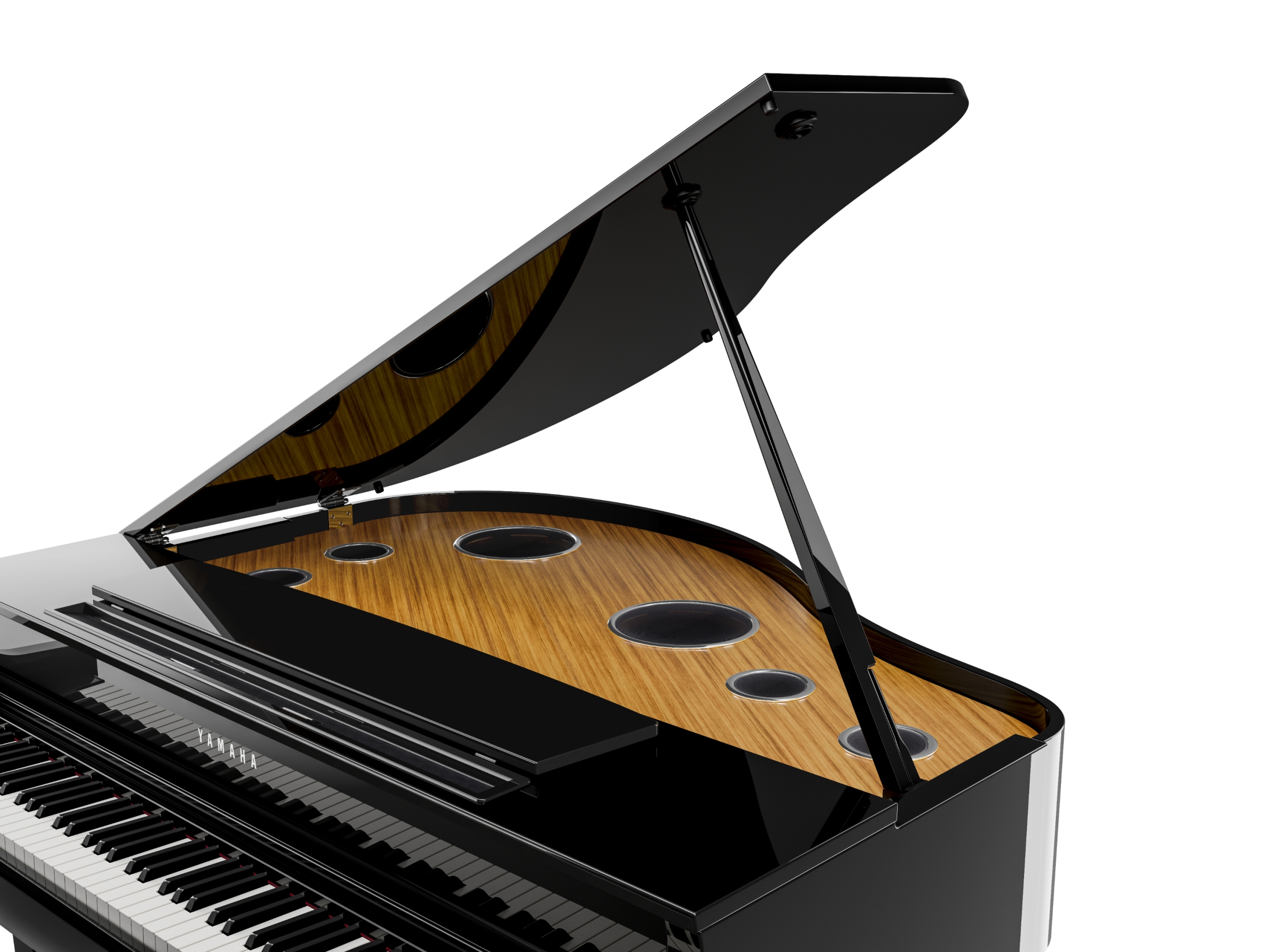Yamaha Clp-895gp - Polished Ebony - Digitalpiano mit Stand - Variation 6