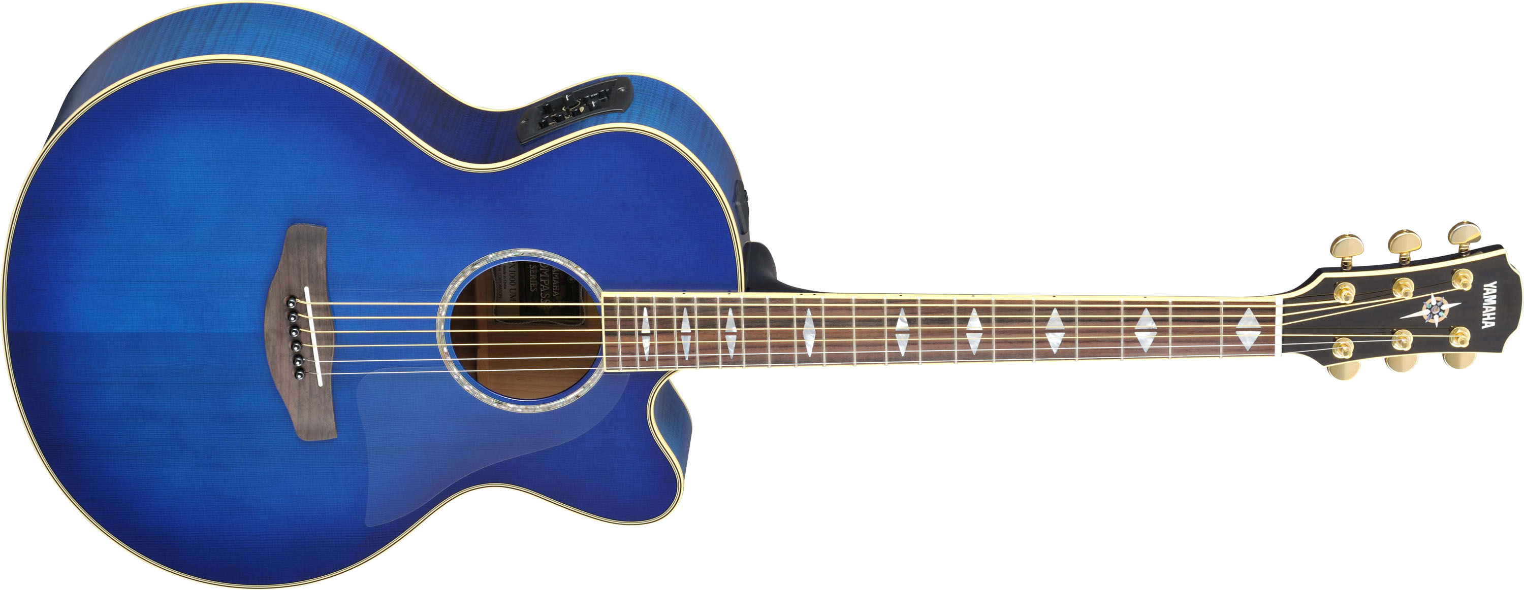Yamaha Cpx1000 - Ultramarine - Elektroakustische Gitarre - Variation 1