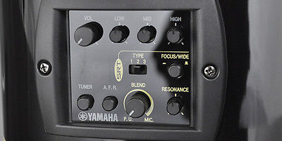 Yamaha Cpx1000 - Translucent Black - Elektroakustische Gitarre - Variation 2