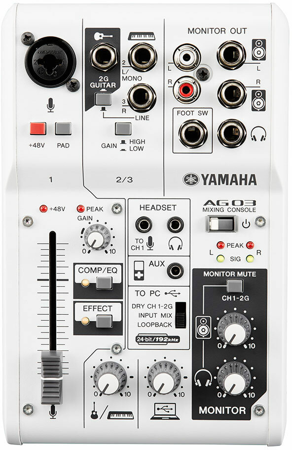 Yamaha Ag03 - Analoges Mischpult - Main picture