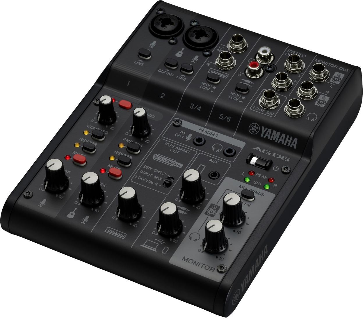 Analoges mischpult Yamaha AG06 MK2