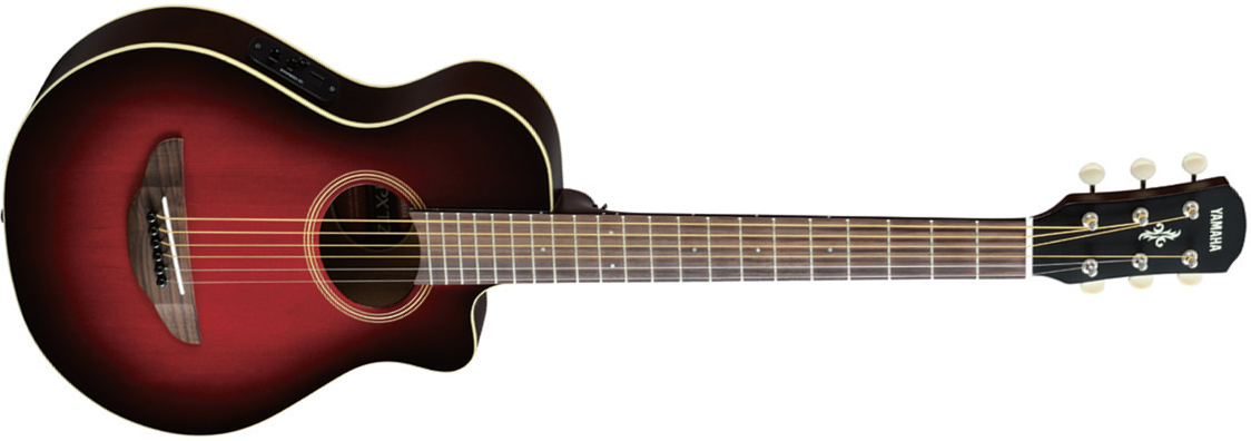 Yamaha Apxt2 - Dark Red Burst - Western-Reisegitarre - Main picture