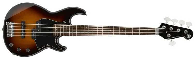 Yamaha Bb435 5-cordes Rw - Tobacco Brown Sunburst - Solidbody E-bass - Main picture