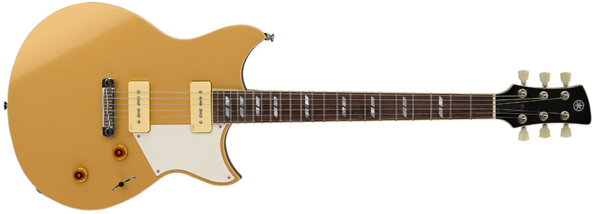 Yamaha Chris Buck Rs02cb Revstar Signature 2p90 Ht Rw - Honey Gold - Double Cut E-Gitarre - Main picture