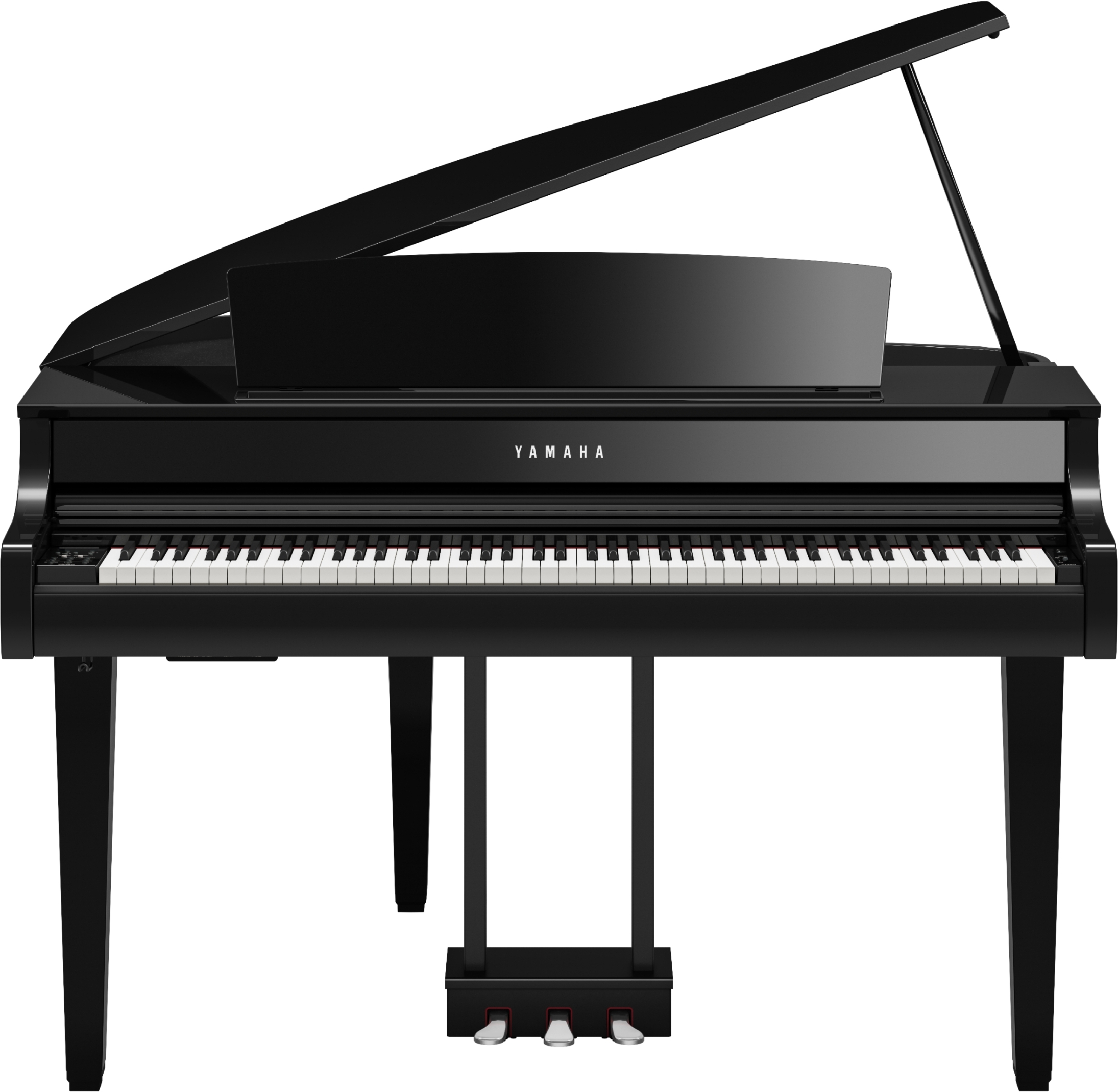 Yamaha Clp-865gp - Polished Ebony - Digitalpiano mit Stand - Main picture