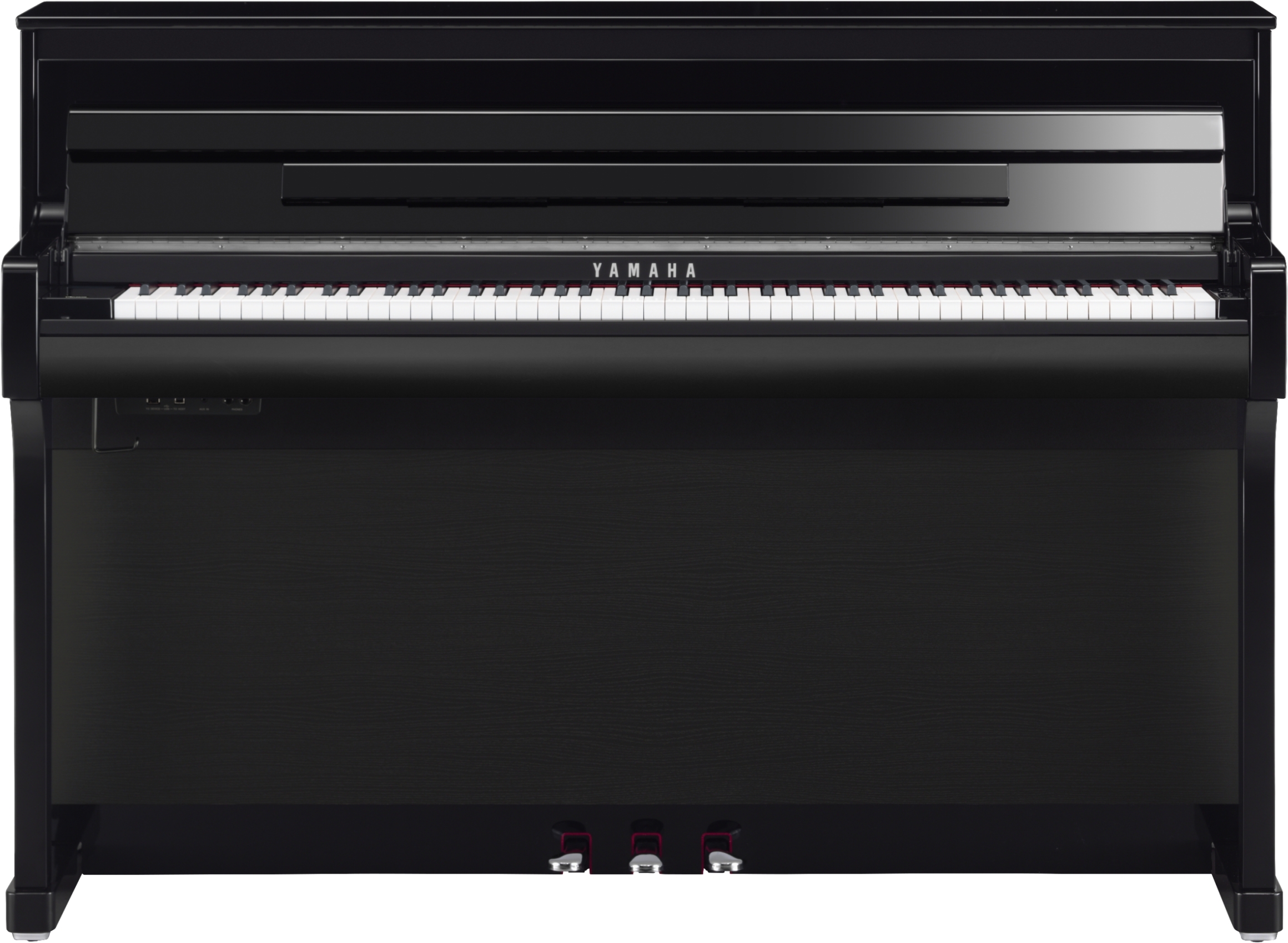 Yamaha Clp-885 - Polished Ebony - Digitalpiano mit Stand - Main picture