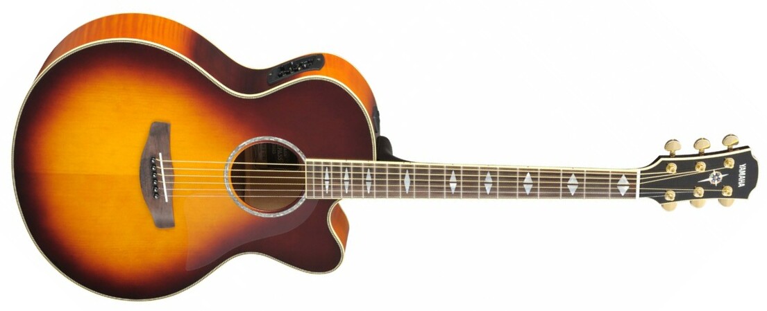 Yamaha Cpx1000 - Brown Sunburst - Elektroakustische Gitarre - Main picture